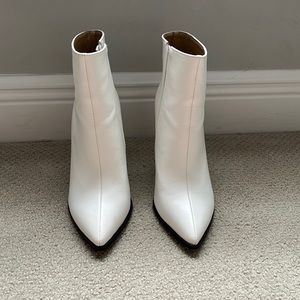 white gogo boots
